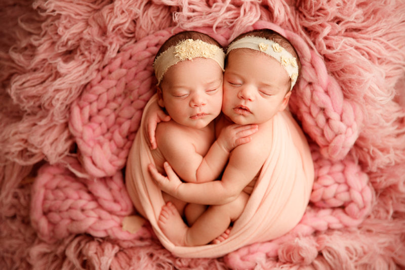 Washington DC twin newborn session