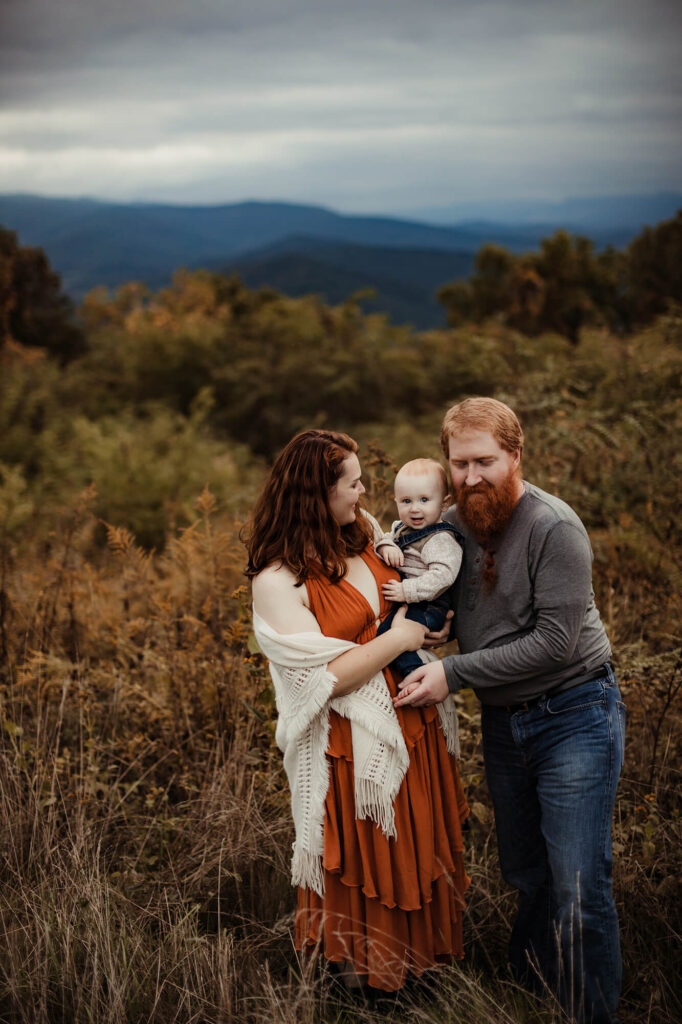 mountain family photo shoot