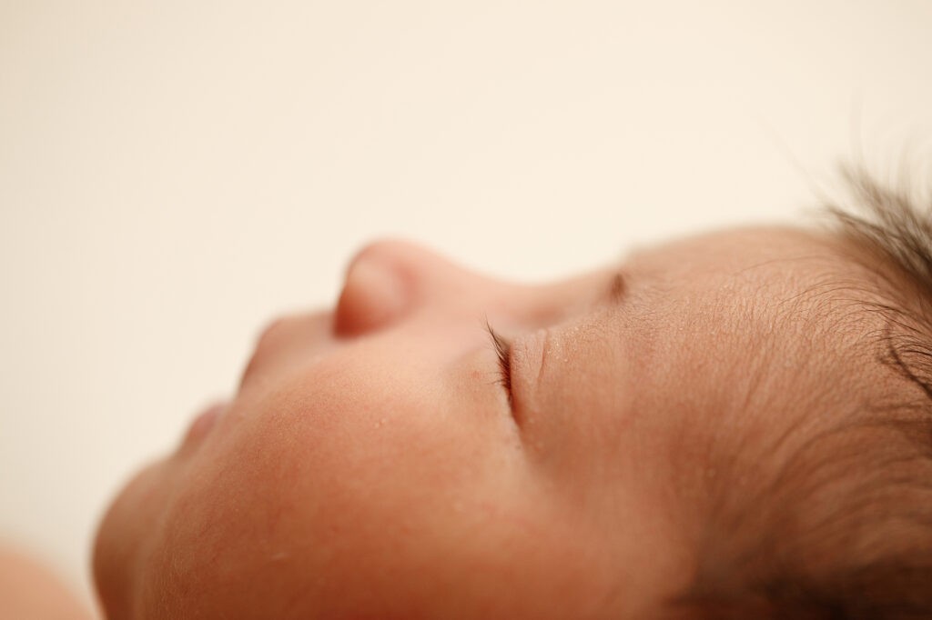 macro newborn photography Fredericksburg