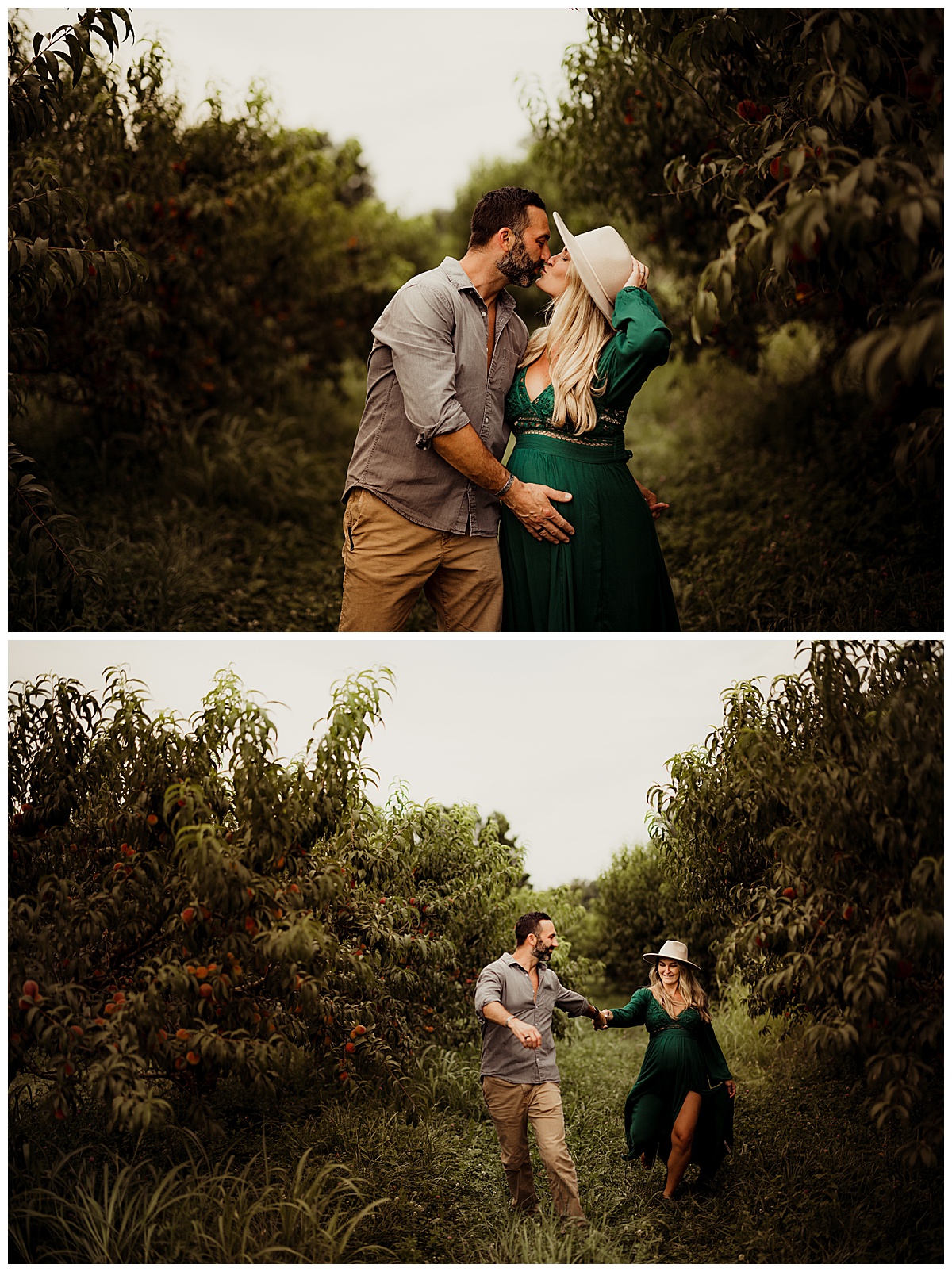 Man and woman kissing for Norma Fayak Photography