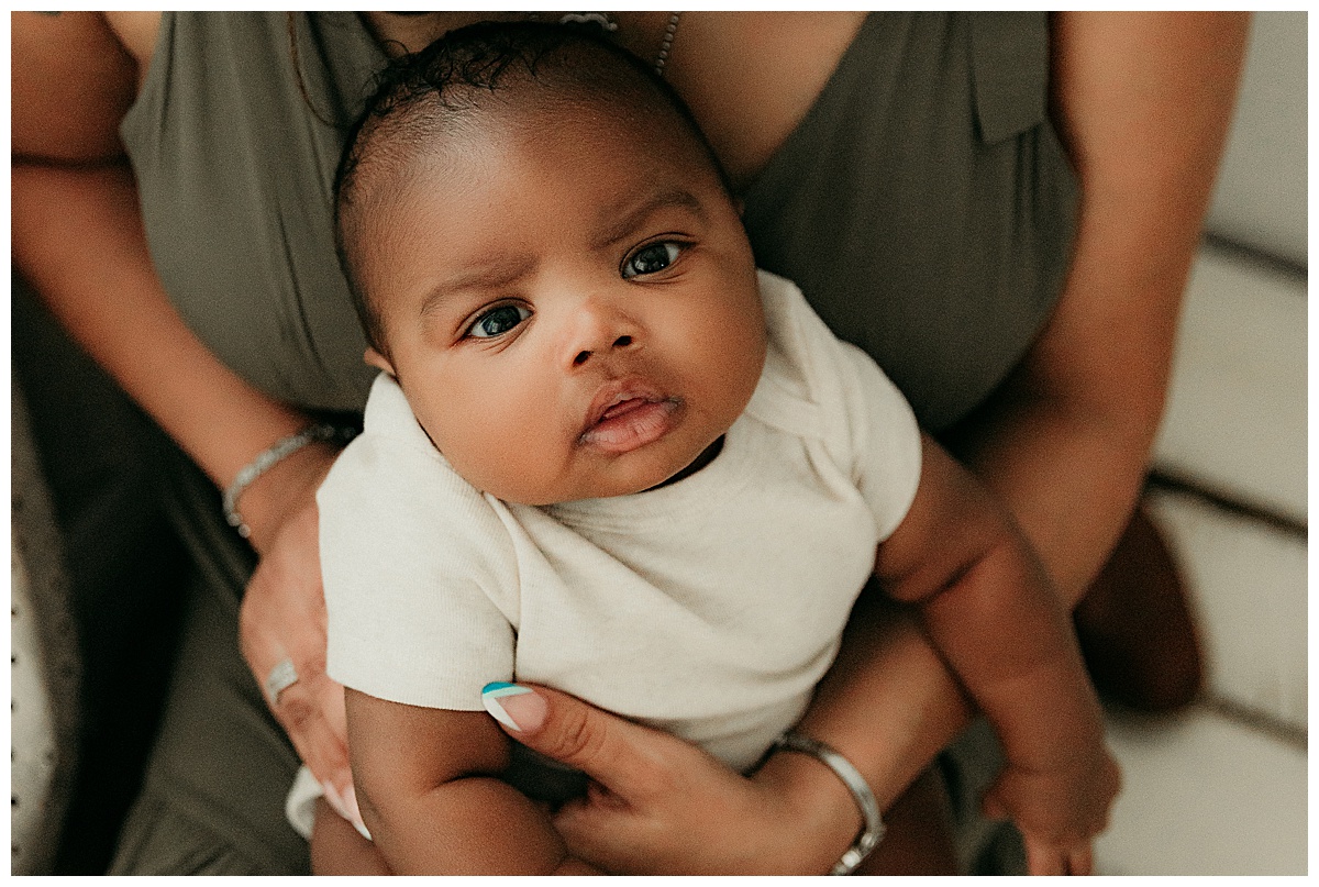 Baby boy smiles for Norma Fayak Photography