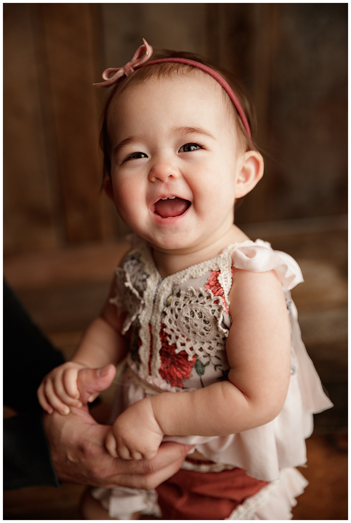 Big baby smiles by Washington DC Baby Photographer