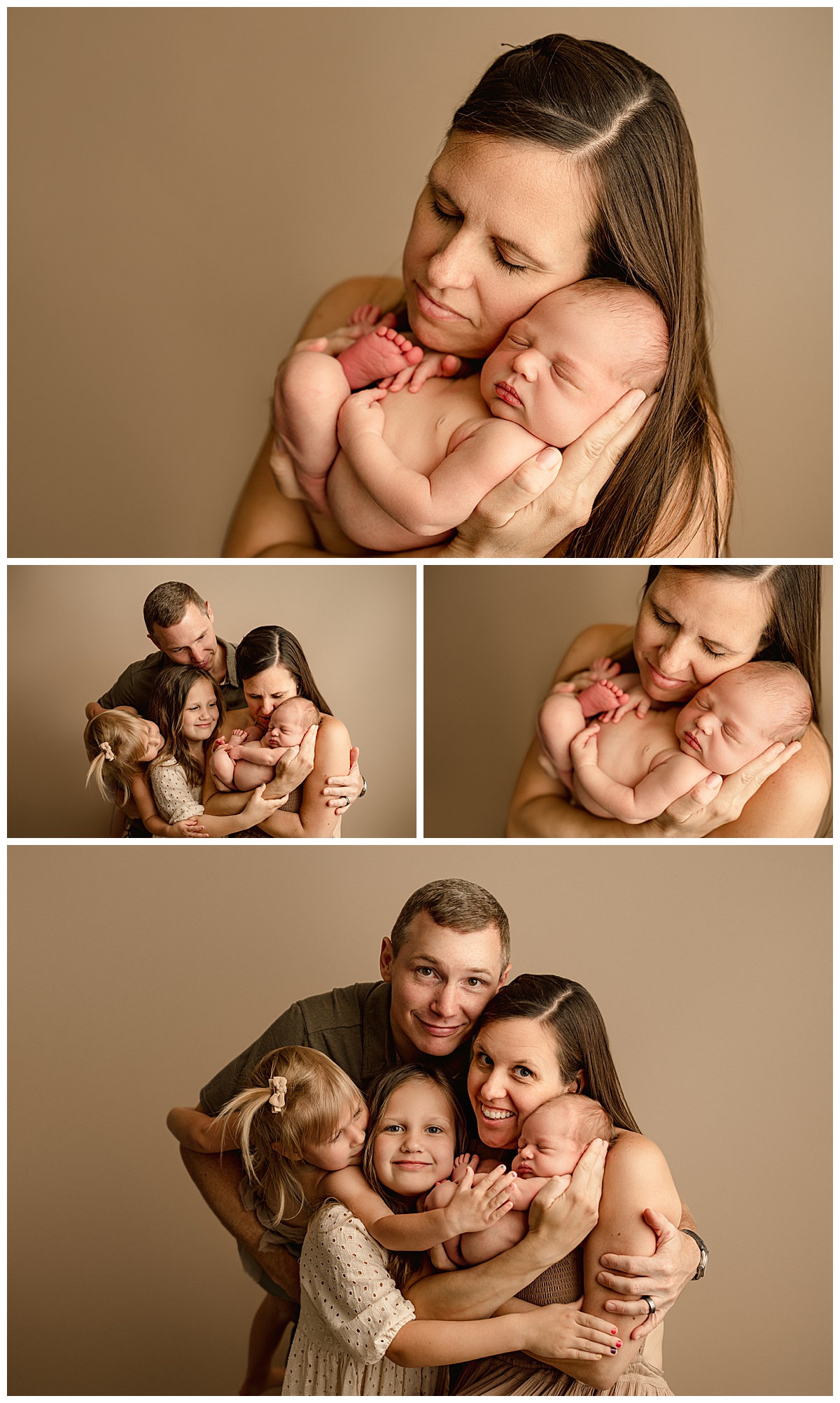 Parents cuddle baby for Norma Fayak Photography