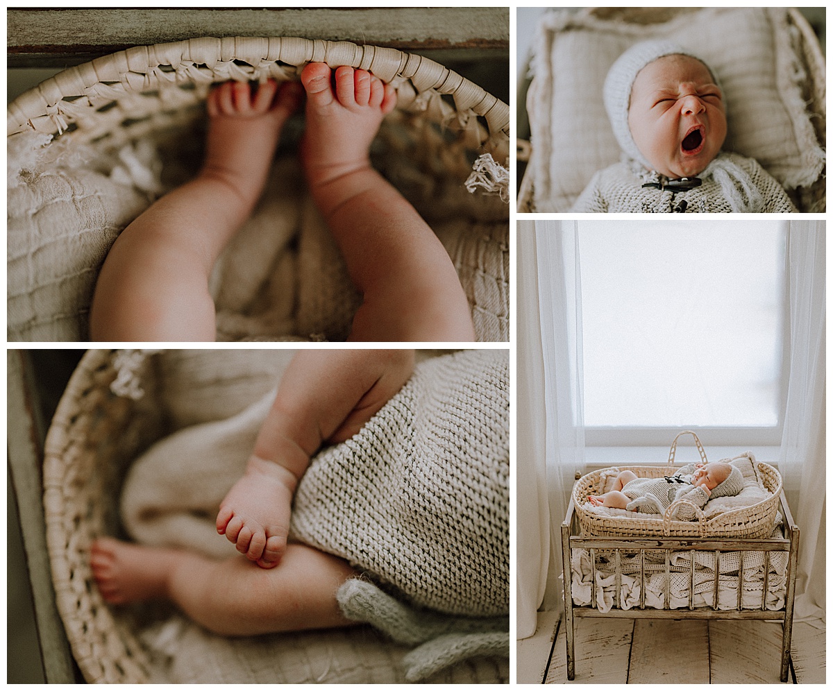 Little boy feet for Washington DC Newborn Photographer