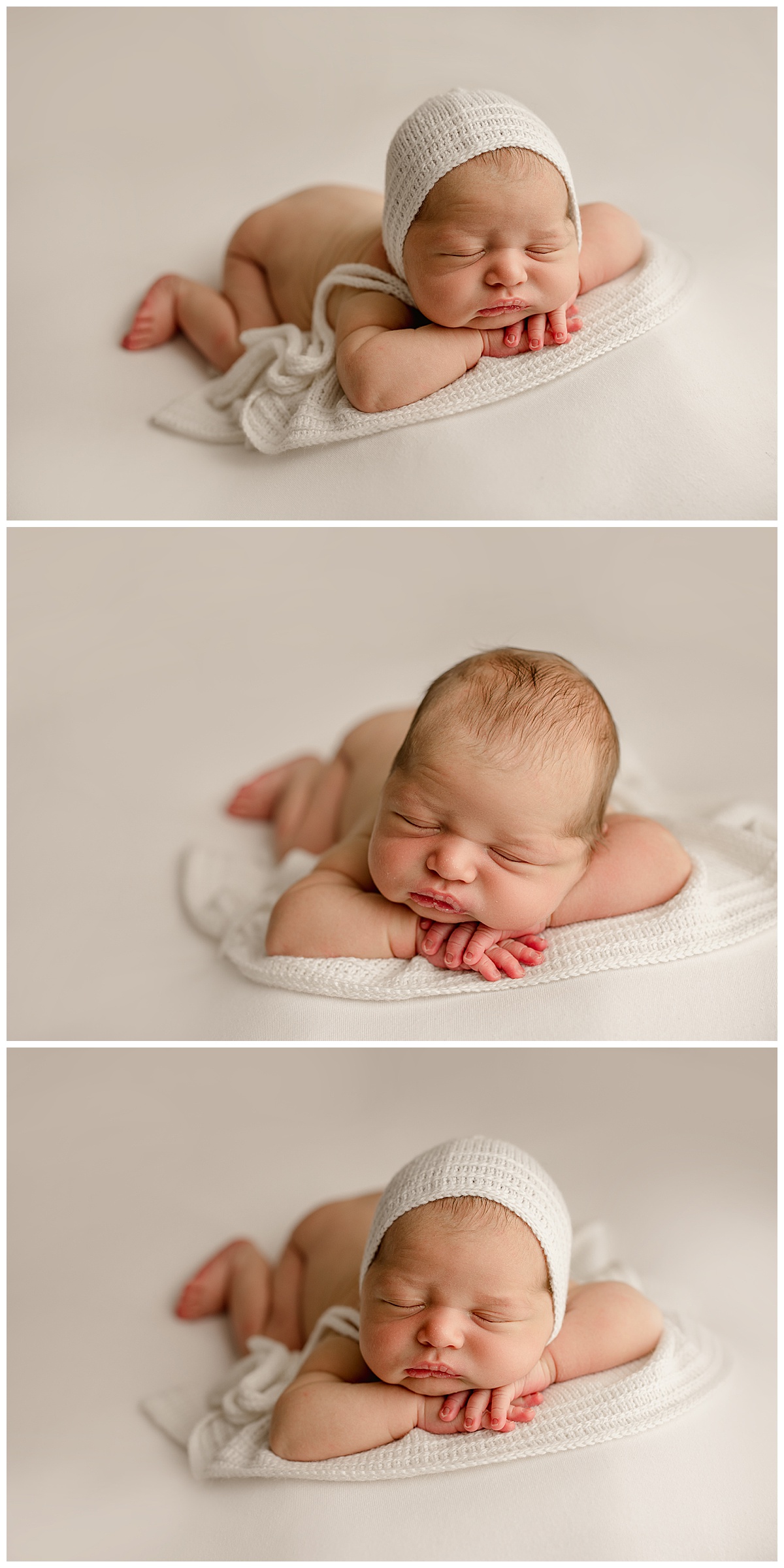 Little one lays on tummy by Norma Fayak Photography
