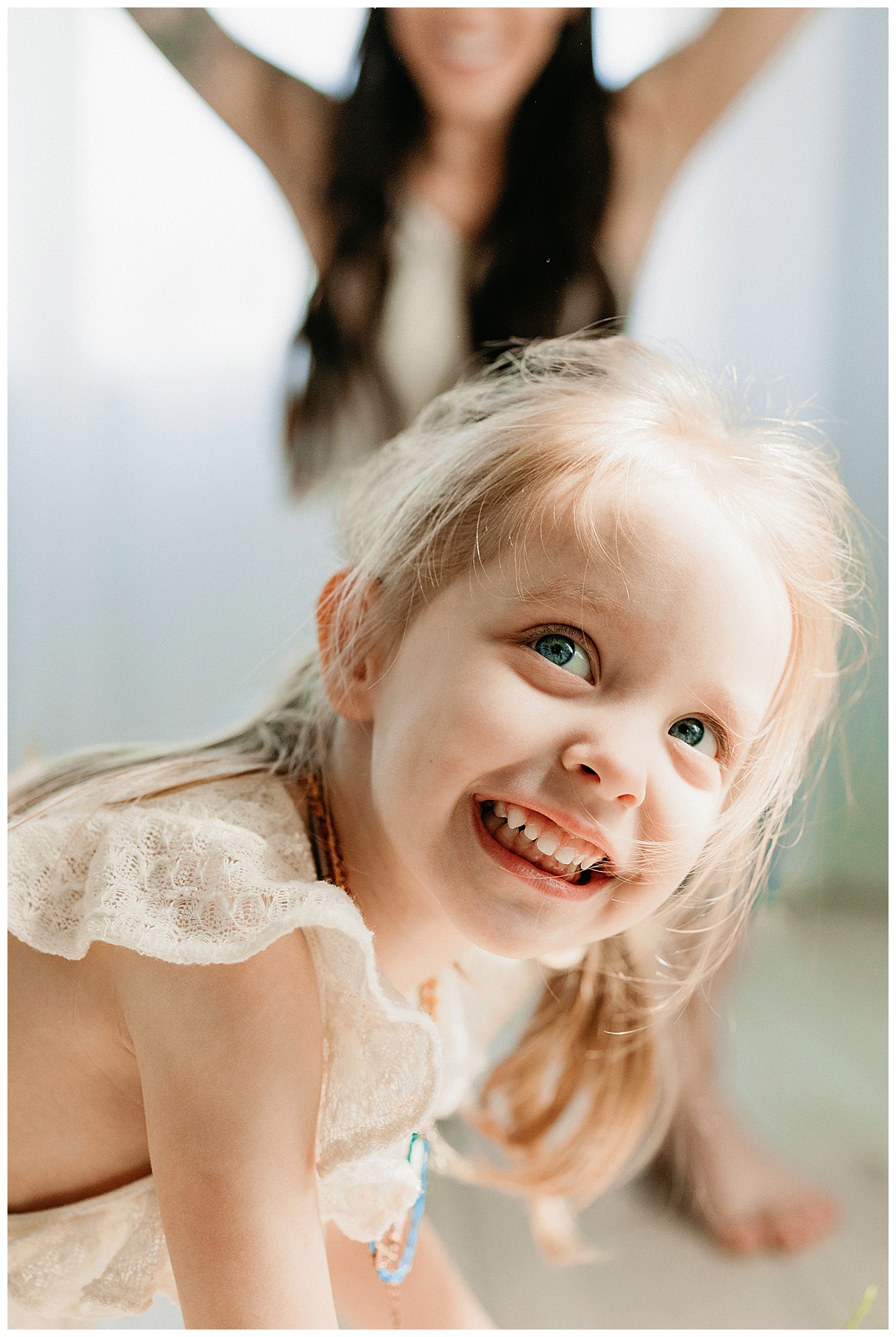 Big smiles for little girl for Norma Fayak Photography
