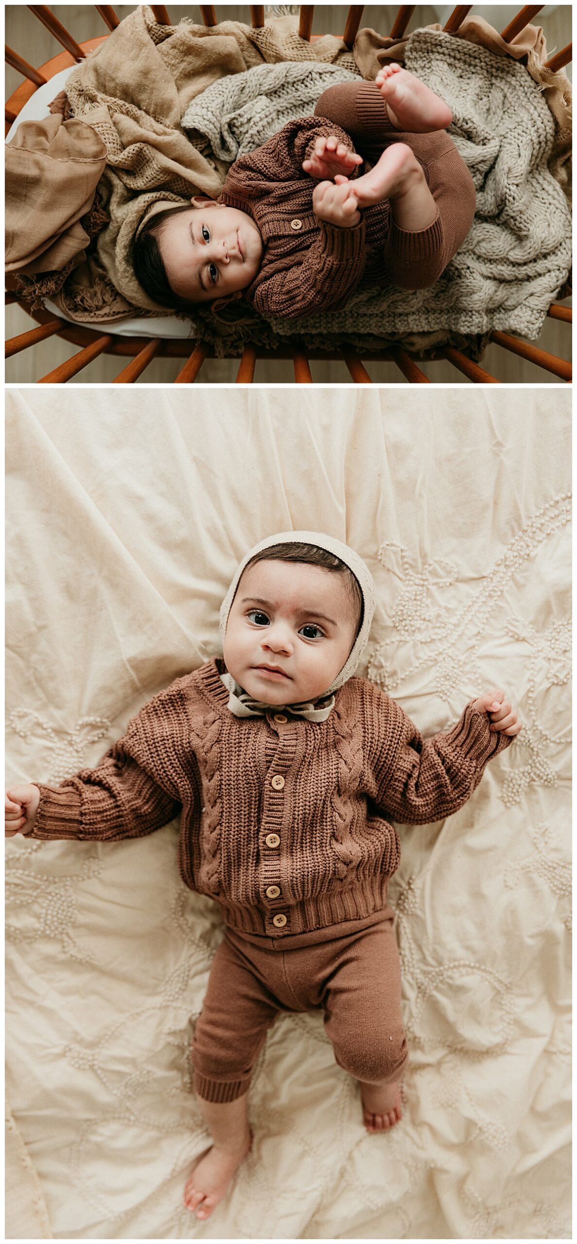 Tiny baby for Virginia Family Photographer
