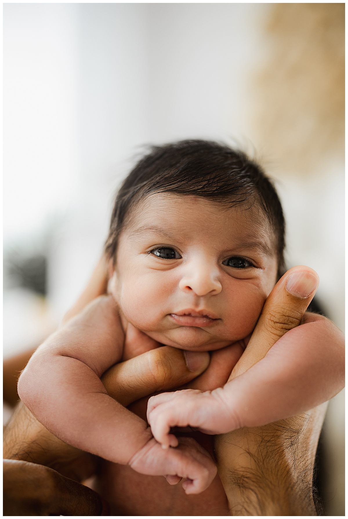 Baby boy smiles big for Norma Fayak Photography