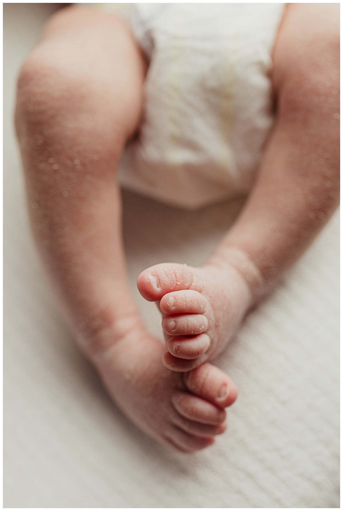 Tiny baby toes for Virginia Newborn Photographer
