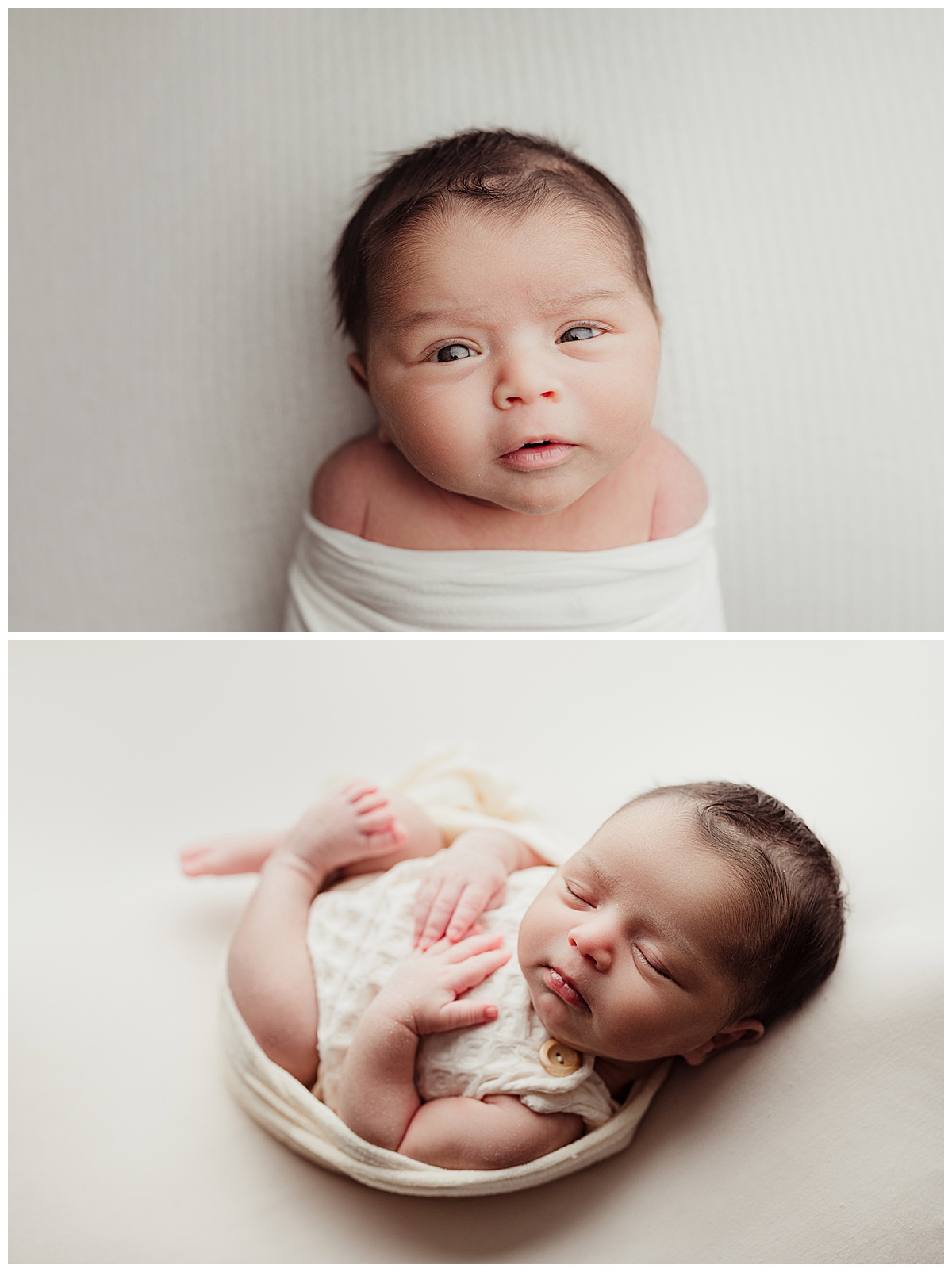 Little baby lays down for Norma Fayak Photography