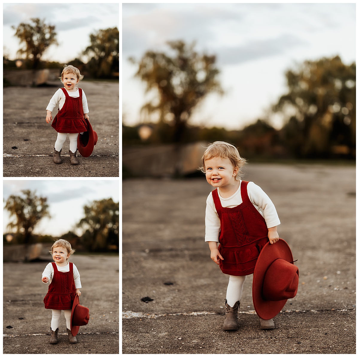 Young child shares a smile for Norma Fayak Photography