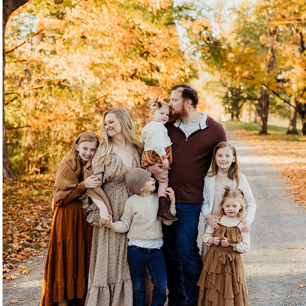 Parents smile at their kids for Virginia Family Photographer
