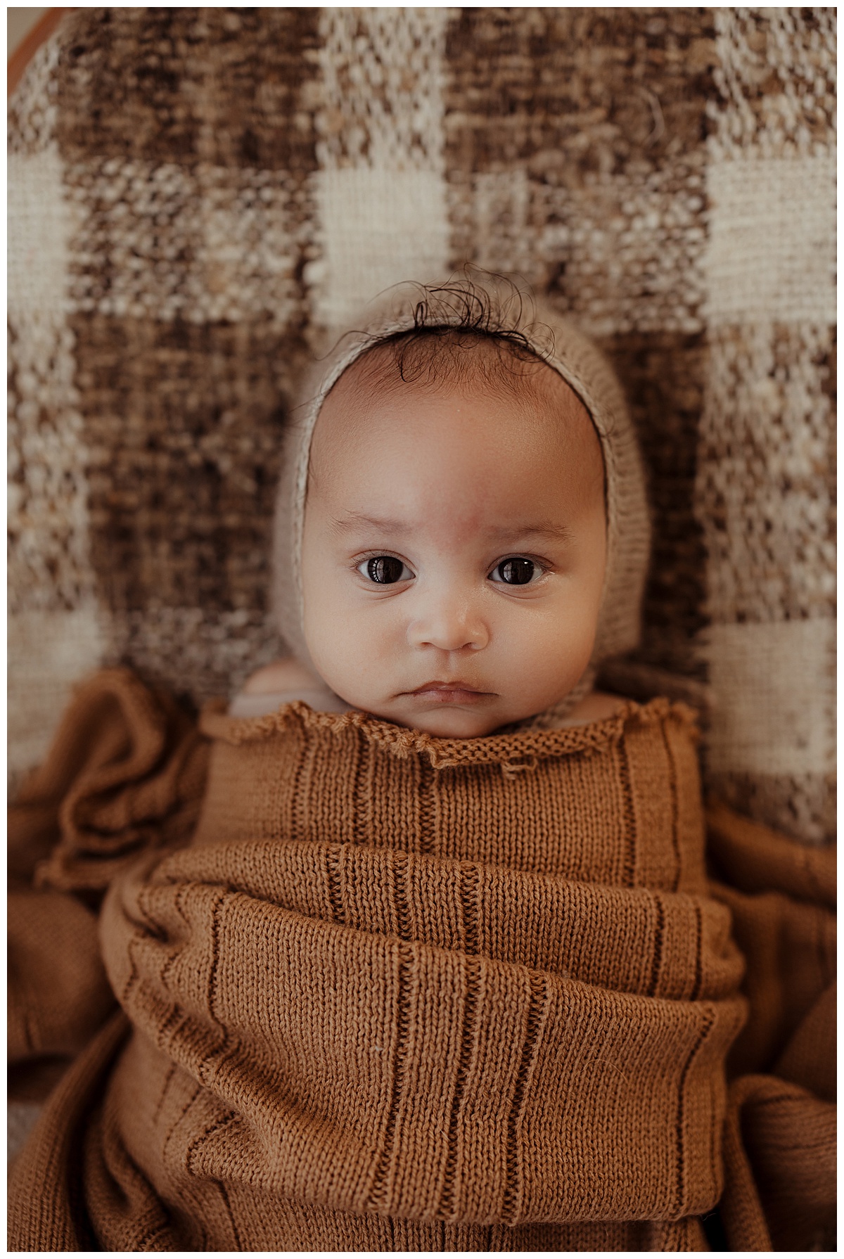 Baby smiles for Virginia Newborn Photographer