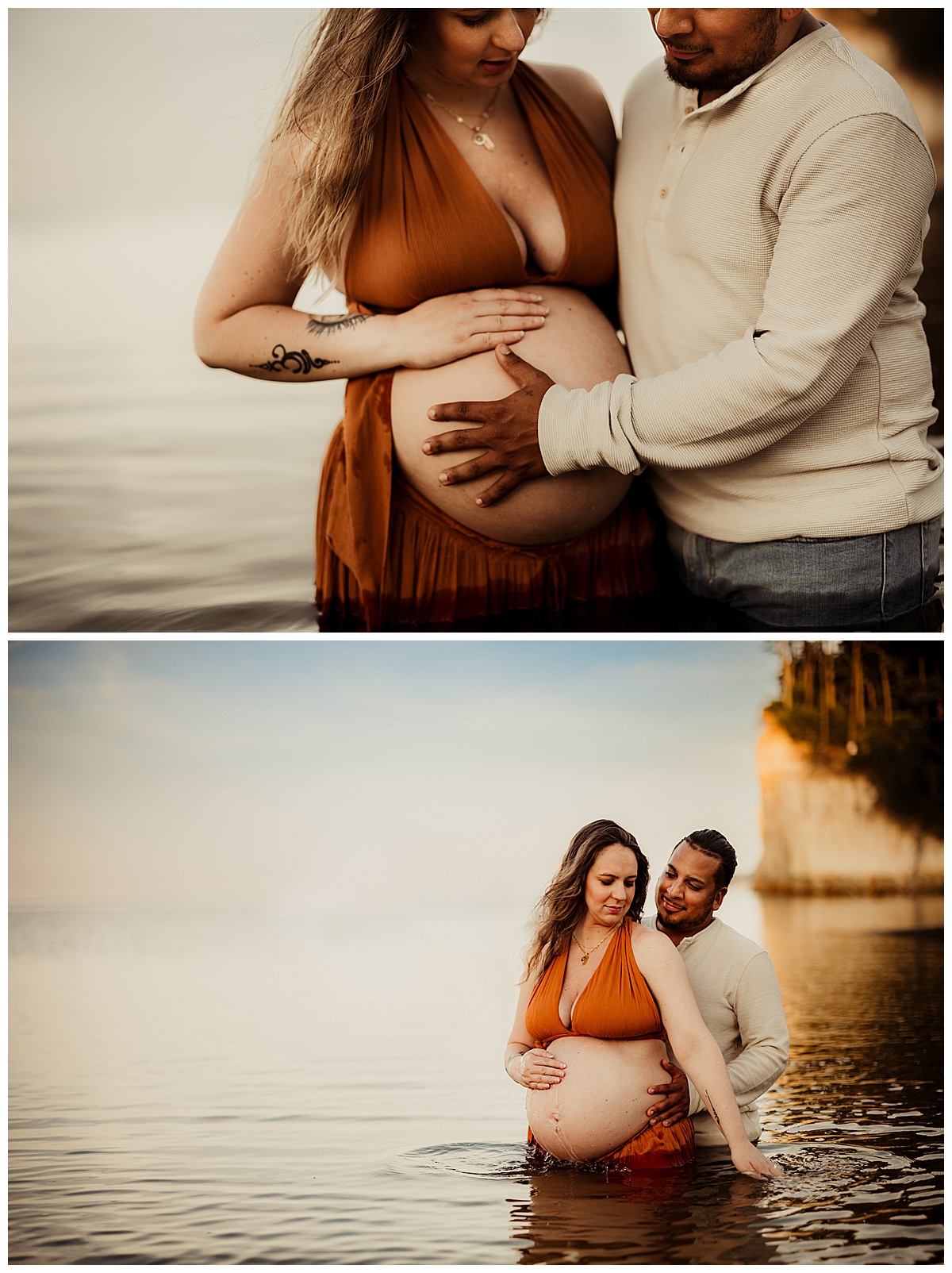 Parents embrace the baby bump for Norma Fayak Photography
