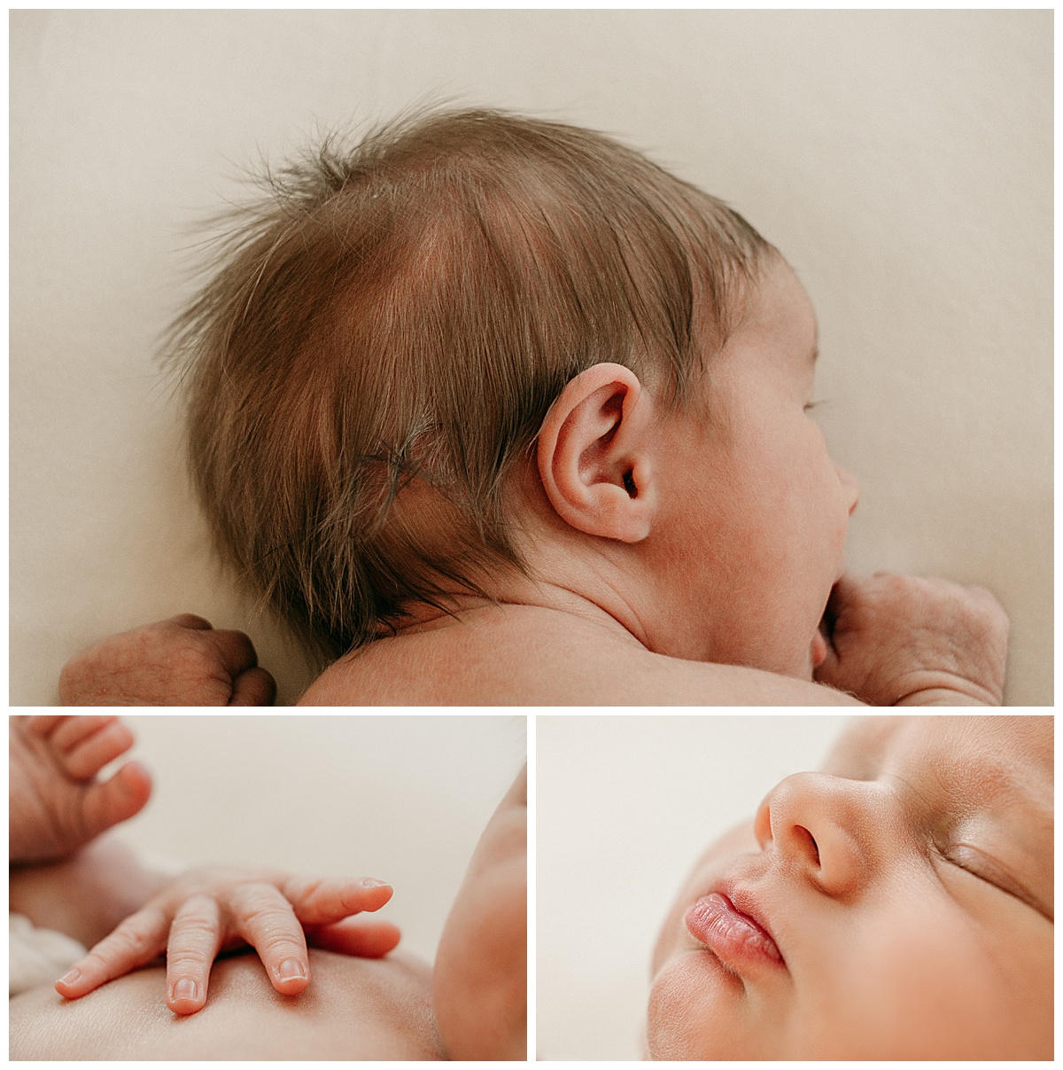 Tiny baby details by Virginia Newborn Photographer
